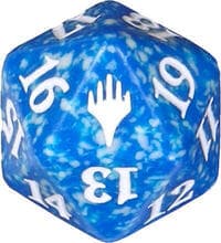 Planeswalker (2015) Spindown Die - Blue - Wizards of the Coast Dice - Life Counters card