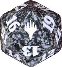 Planeswalker (2015) Spindown Die - Black - Wizards of the Coast Dice - Life Counters card