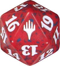 Planeswalker (2015) Spindown Die - Red - Wizards of the Coast Dice - Life Counters card