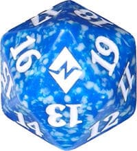Battle for Zendikar Spindown Die - Blue - Wizards of the Coast Dice - Life Counters card