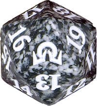 Shadows over Innistrad Spindown Die - Black - Wizards of the Coast Dice - Life Counters card