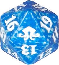 Eldritch Moon Spindown Die - Blue - Wizards of the Coast Dice - Life Counters card