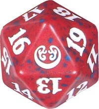 Kaladesh Spindown Die - Red - Wizards of the Coast Dice - Life Counters card