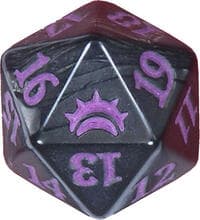 Planechase Anthology Spindown Die - Purple - Wizards of the Coast Dice - Life Counters card