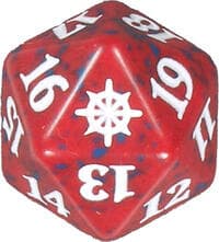 Ixalan Spindown Die - Red - Wizards of the Coast Dice - Life Counters card