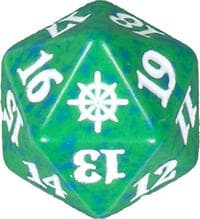 Ixalan Spindown Die - Green - Wizards of the Coast Dice - Life Counters card