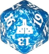 Rivals of Ixalan Spindown Die - Blue - Wizards of the Coast Dice - Life Counters card