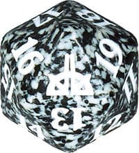 Rivals of Ixalan Spindown Die - Black - Wizards of the Coast Dice - Life Counters card
