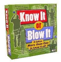 Know It or Blow It - Patch Products - Boardgames card