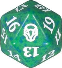 Dominaria Spindown Die - Green - Wizards of the Coast Dice - Life Counters card