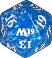 Core Set 2019 Spindown Die - Blue - Wizards of the Coast Dice - Life Counters card