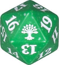 Guilds of Ravnica Spindown Die - Selesnya - Wizards of the Coast Dice - Life Counters card