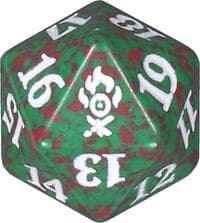 Ravnica Allegiance Spindown Die - Gruul - Wizards of the Coast Dice - Life Counters card