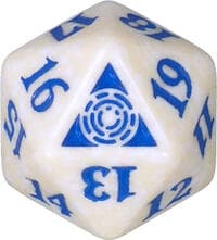 Ravnica Allegiance Spindown Die - Azorius - Wizards of the Coast Dice - Life Counters card