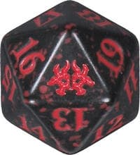 Ravnica Allegiance Spindown Die - Rakdos - Wizards of the Coast Dice - Life Counters card