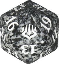War of the Spark Spindown Die - Black - Wizards of the Coast Dice - Life Counters card