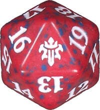 Throne of Eldraine Spindown Die - Red - Wizards of the Coast Dice - Life Counters card