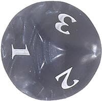 Unsactioned Six-Sided Die - Wizards of the Coast Dice - Life Counters card