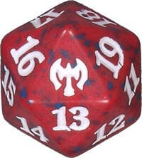 Kaldheim Spindown Die - Red - Wizards of the Coast Dice - Life Counters card