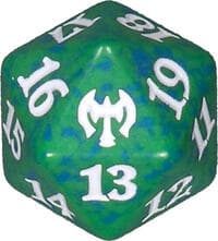 Kaldheim Spindown Die - Green - Wizards of the Coast Dice - Life Counters card