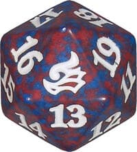 Strixhaven: School of Mages Spindown Die - Prismari - Wizards of the Coast Dice - Life Counters card