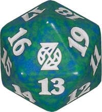 Strixhaven: School of Mages Spindown Die - Quandrix - Wizards of the Coast Dice - Life Counters card