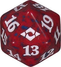 Modern Horizons 2 Spindown Die - Red - Wizards of the Coast Dice - Life Counters card