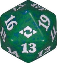 Modern Horizons 2 Spindown Die - Green - Wizards of the Coast Dice - Life Counters card