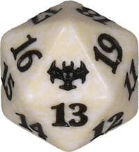 Innistrad: Crimson Vow Spindown Die - White - Wizards of the Coast Dice - Life Counters card