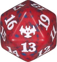 Innistrad: Crimson Vow Spindown Die - Red - Wizards of the Coast Dice - Life Counters card