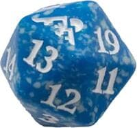 Kamigawa: Neon Dynasty Spindown Die - Blue - Wizards of the Coast Dice - Life Counters card