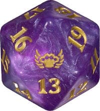 Streets of New Capenna Bundle Die - Wizards of the Coast Dice - Life Counters card