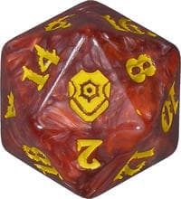 Commander Legends: Battle for Baldur's Gate Bundle Spindown Die - Wizards of the Coast Dice - Life Counters card
