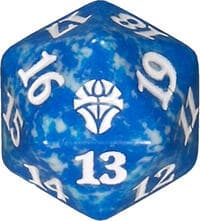 Dominaria United Spindown Die - Blue - Wizards of the Coast Dice - Life Counters card