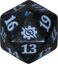 The Brothers' War Spindown Die - Blue - Wizards of the Coast Dice - Life Counters card