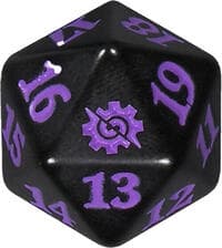 The Brothers' War Spindown Die - Purple - Wizards of the Coast Dice - Life Counters card