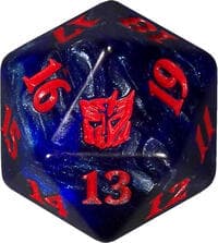 The Brothers' War Gift Bundle Spindown Die - Transformers - Wizards of the Coast Dice - Life Counters card