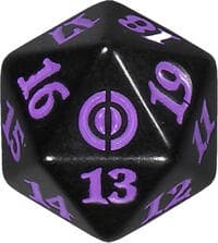 Phyrexia: All Will Be One Spindown Die - Purple - Wizards of the Coast Dice - Life Counters card