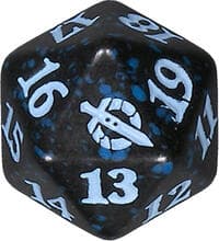 March of the Machine Spindown Die - Blue - Wizards of the Coast Dice - Life Counters card