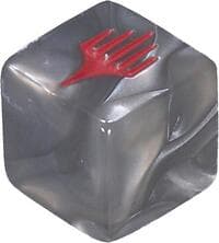 Commander: March of the Machine Planar Die - Grey - Wizards of the Coast Dice - Life Counters card