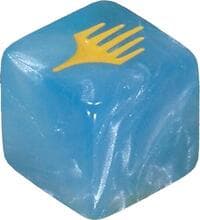 Commander: March of the Machine Planar Die - Blue - Wizards of the Coast Dice - Life Counters card