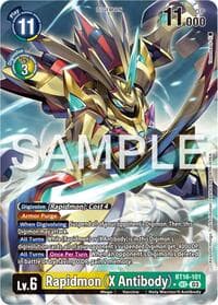 Rapidmon (X Antibody) (Alternate Art) - Beginning Observer - Digimon Card Game card