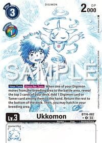Ukkomon (Alternate Art) - Beginning Observer - Digimon Card Game card
