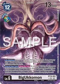 BigUkkomon (Alternate Art) - Beginning Observer - Digimon Card Game card