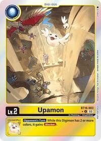 Upamon (Box Promotion Pack: Beginning Observer) - Beginning Observer - Digimon Card Game card