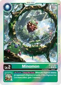 Minomon (Box Promotion Pack: Beginning Observer) - Beginning Observer - Digimon Card Game card