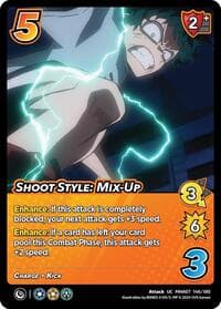 Shoot Style: Mix-Up - UniVersus: My Hero Academia: Girl Power - UniVersus card