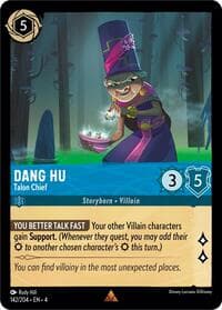 Dang Hu - Talon Chief - Ursula's Return - Disney Lorcana card