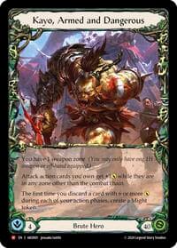 Kayo, Armed and Dangerous - Armory Deck: Kayo - Flesh and Blood TCG card