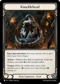 Knucklehead - Armory Deck: Kayo - Flesh and Blood TCG card